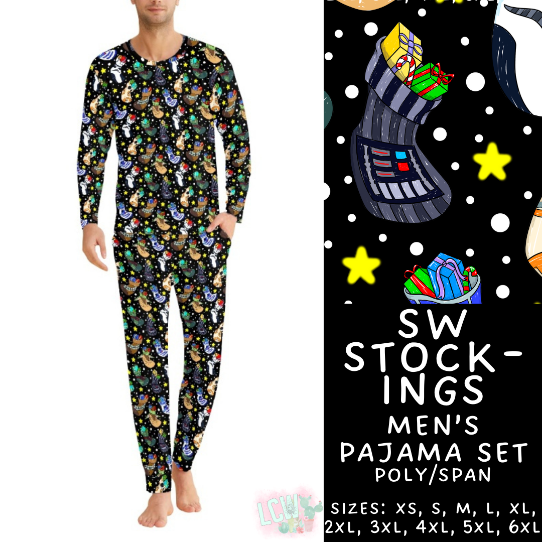 Preorder Custom Christmas Family PJ Sets - SW Stockings - Closes 12 Sep - ETA late Nov 2025