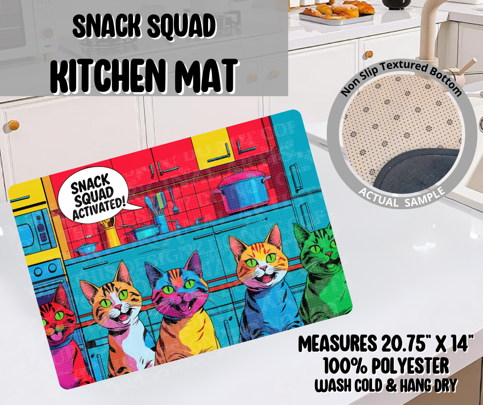 Preorder Custom Kitchen Mats - Closes 10 Sep - ETA early Jan 2025