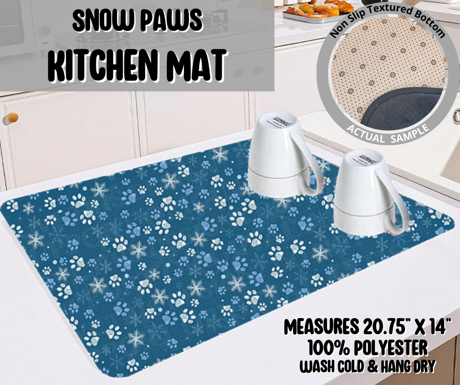 Preorder Custom Kitchen Mats - Closes 10 Sep - ETA early Jan 2025