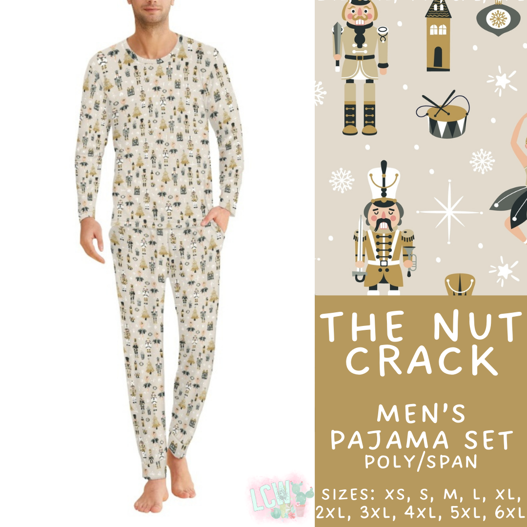 Preorder Custom Christmas Family PJ Sets - The Nut Crack - Closes 12 Sep - ETA late Nov 2025