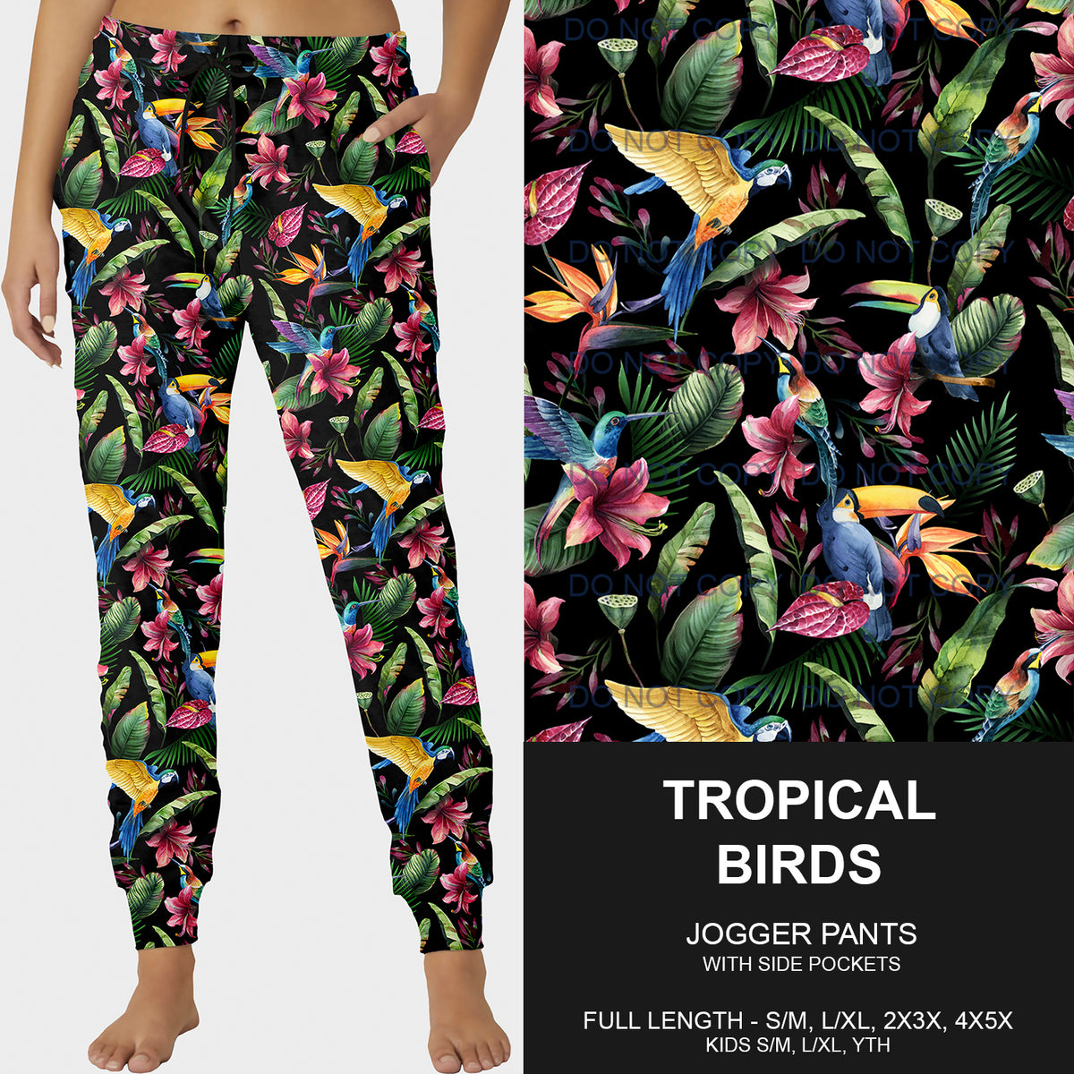 PREORDER Custom Styles - Tropical Birds - Closes 18 Feb - ETA late May 2025