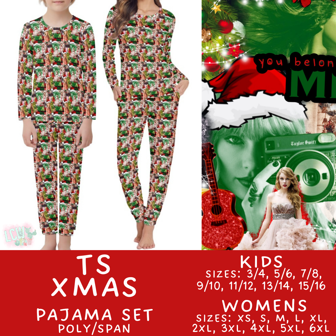 Preorder Custom Christmas Family PJ Sets - TS Xmas - Closes 12 Sep - ETA late Nov 2025