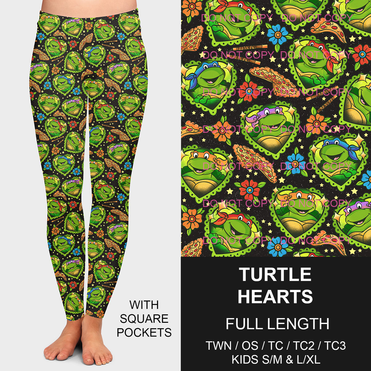 PREORDER Custom Styles - Turtle Hearts - Closes 3 Dec - ETA mid Feb 2025