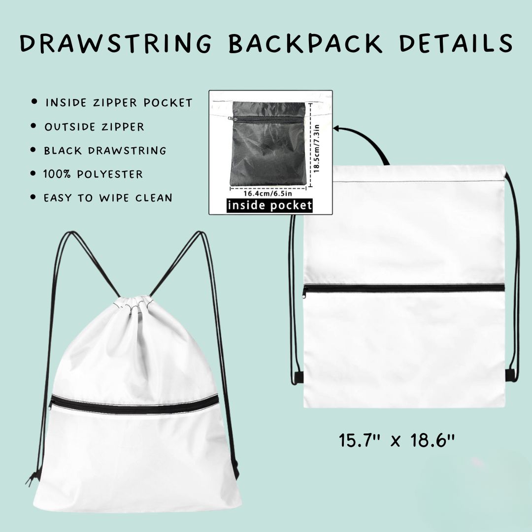 Preorder Custom Drawstring Backpacks / Fanny Packs - Closes 24 Jan - ETA late Apr 2025