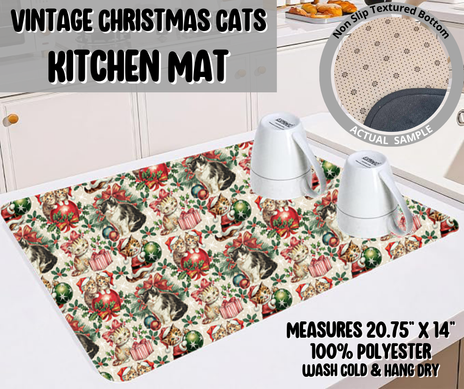 Preorder Custom Kitchen Mats - Closes 10 Sep - ETA early Jan 2025