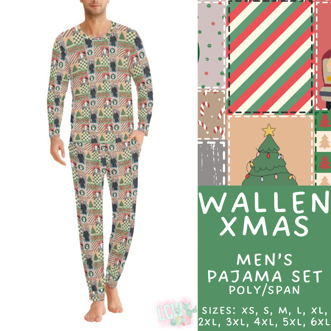 Preorder Custom Christmas Family PJ Sets - Wallen Xmas - Closes 12 Sep - ETA late Nov 2025
