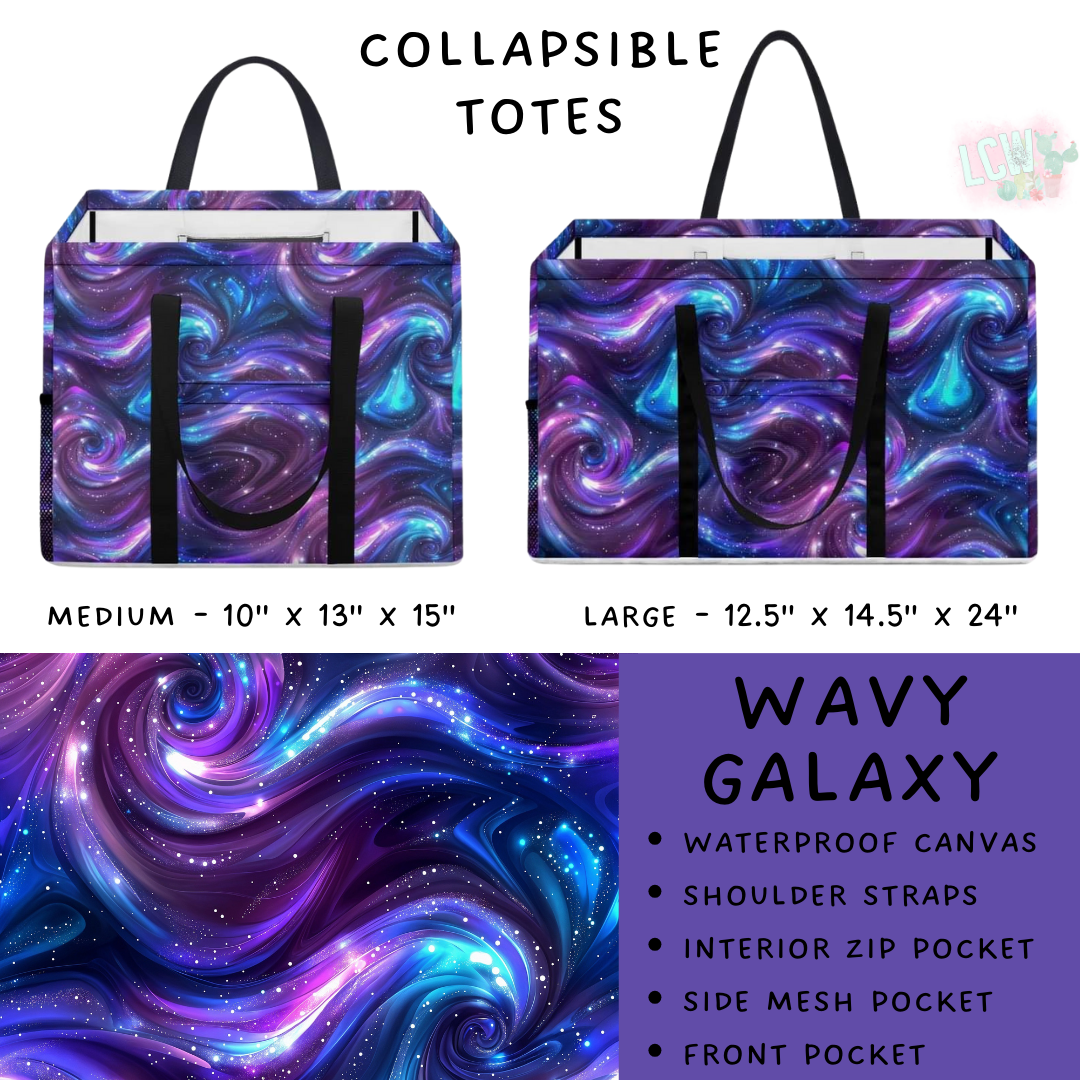 Preorder Custom Design Collapsible Totes - Closes 20 Nov - ETA early Feb 2025