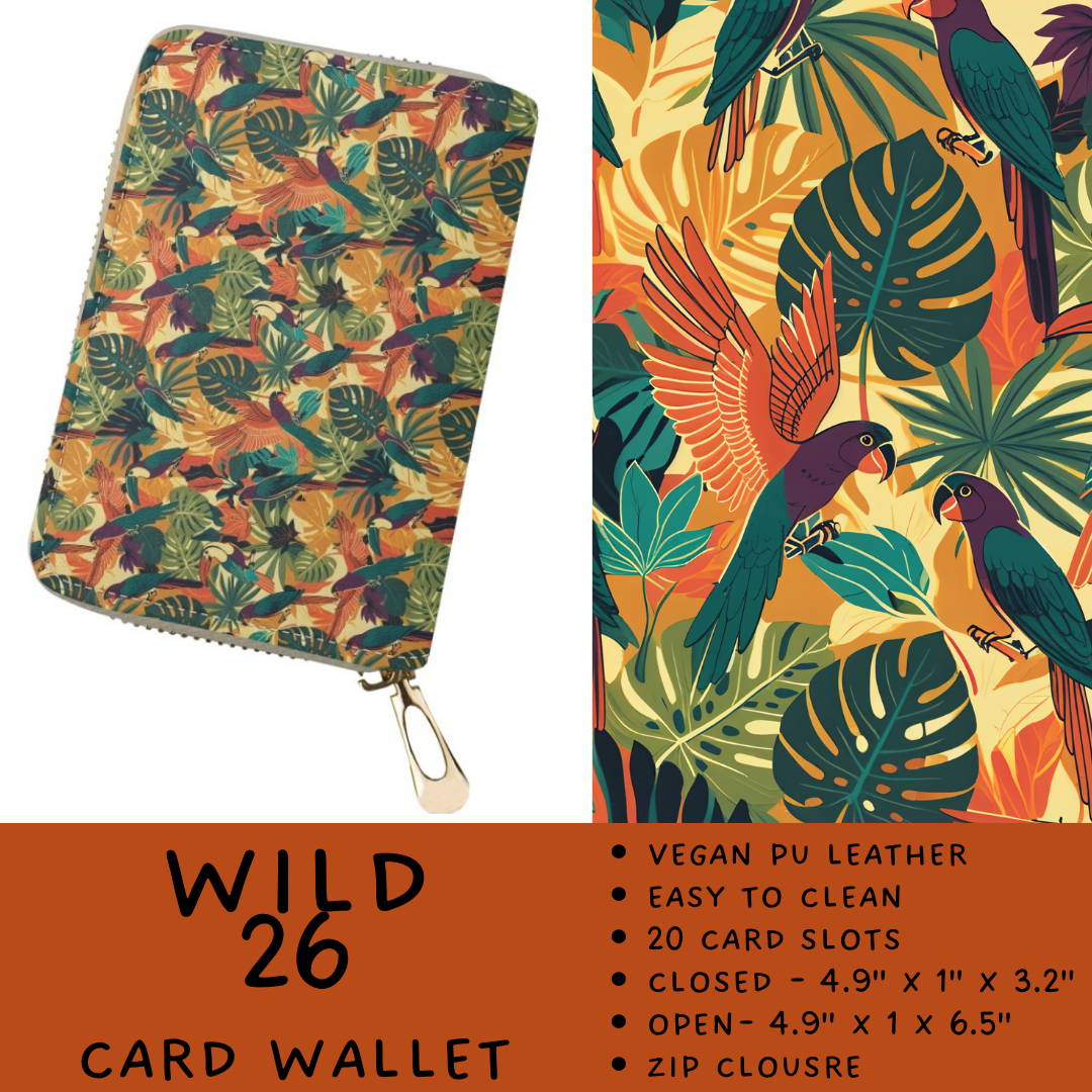 Preorder Custom Wild Side Rope Totes / Card Holders - Closes 29 Dec - ETA late Mar 2026