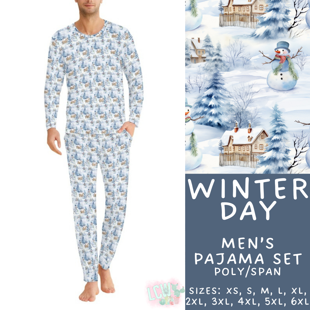 Preorder Custom Family PJ Sets - Winter Day - Closes 6 Oct - ETA late Dec 2025