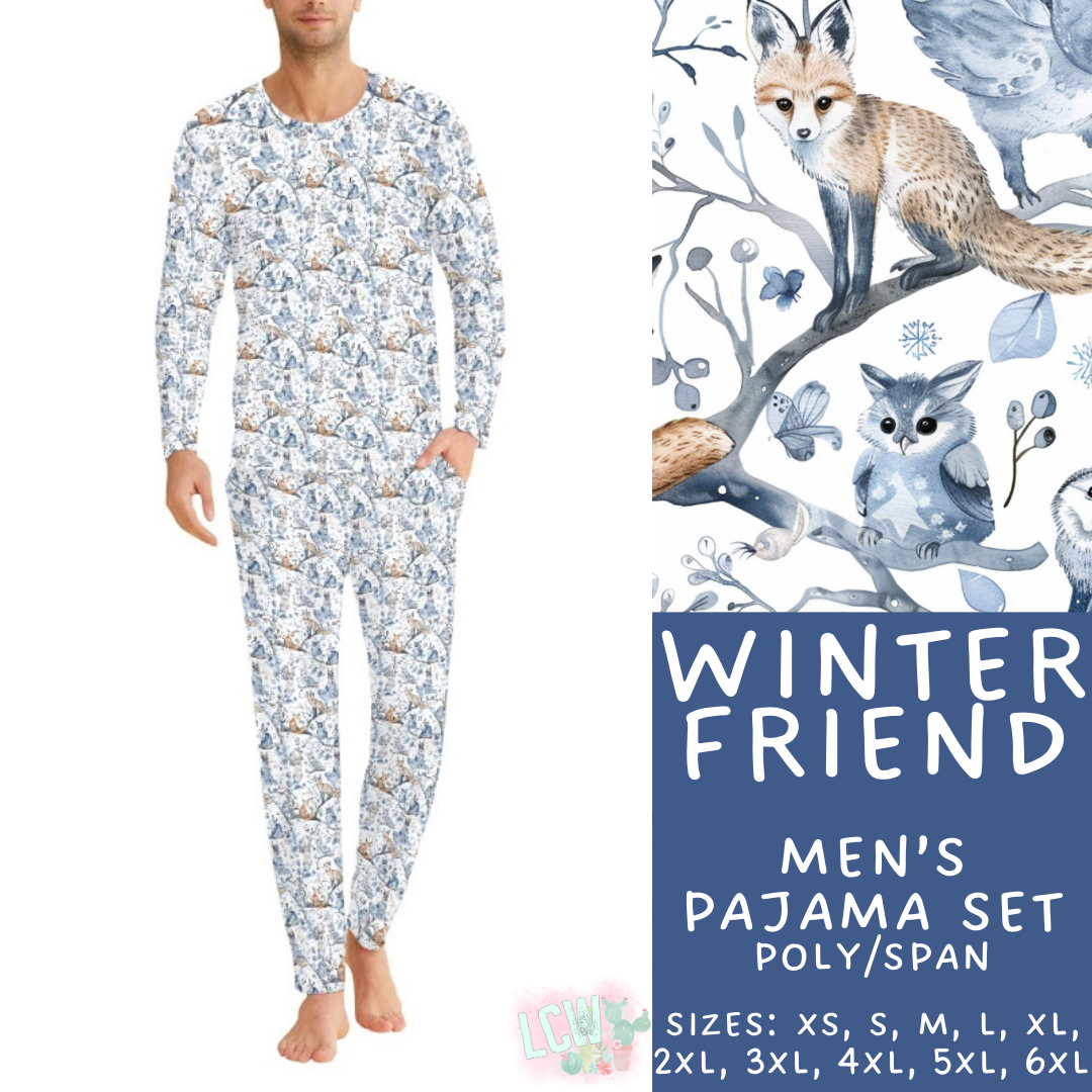 Preorder Custom Family PJ Sets - Winter Friend - Closes 6 Oct - ETA late Dec 2025