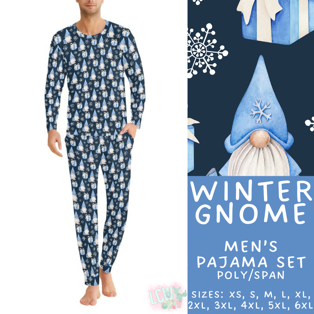 Preorder Custom Family PJ Sets - Winter Gnome - Closes 6 Oct - ETA late Dec 2025