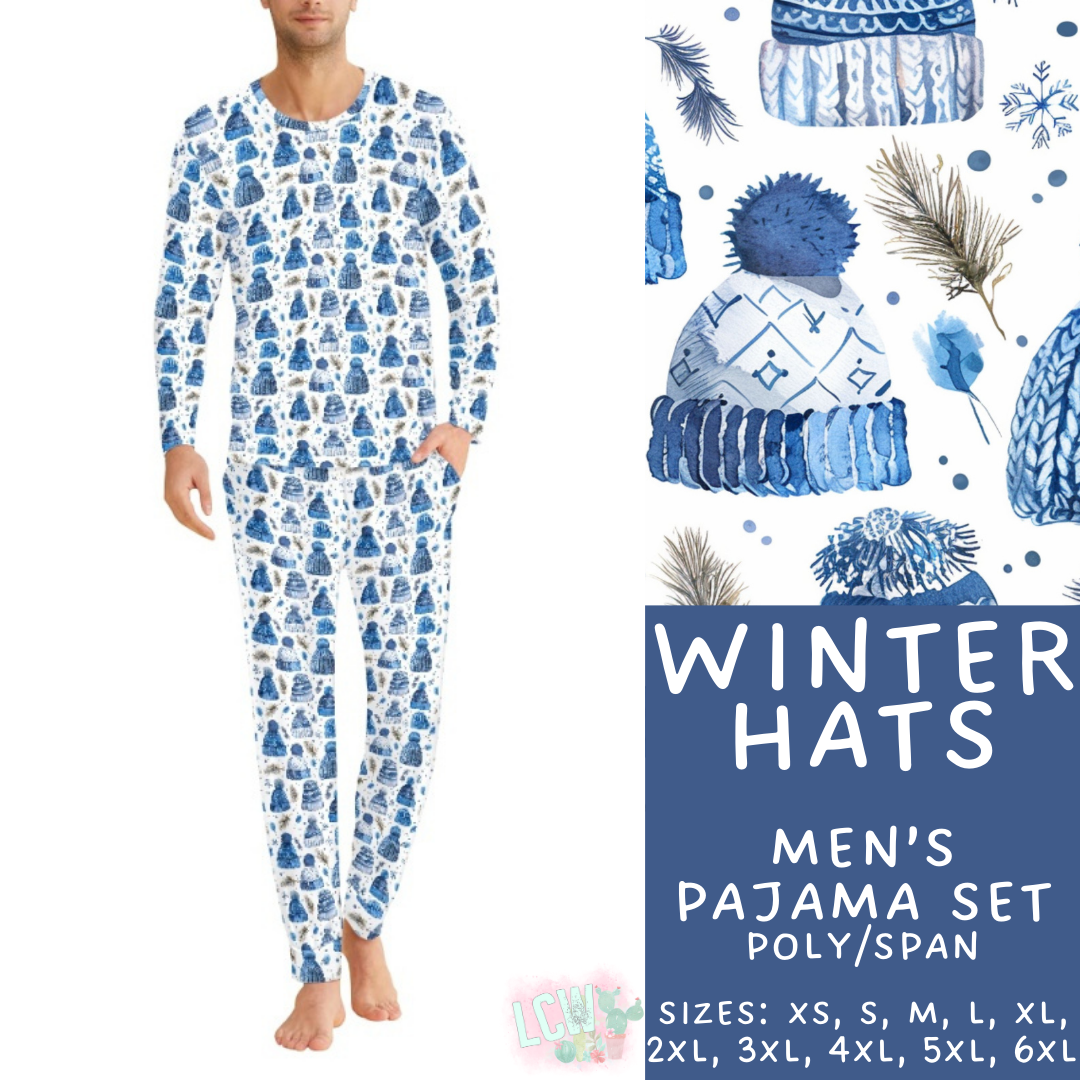 Preorder Custom Family PJ Sets - Winter Hats - Closes 6 Oct - ETA late Dec 2025