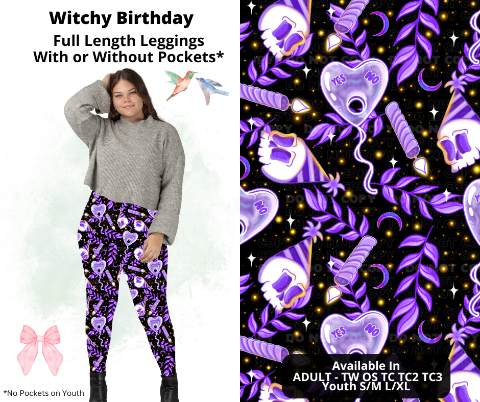 Preorder Custom Styles - Witchy Birthday - Closes 19 Feb - ETA late May 2025