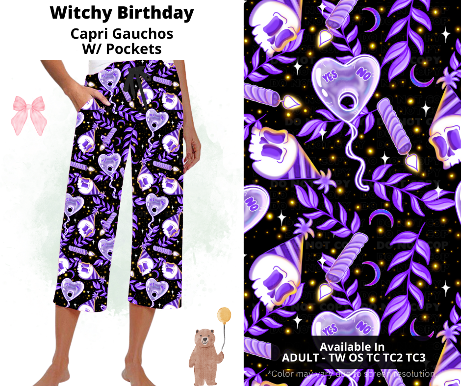 Preorder Custom Styles - Witchy Birthday - Closes 19 Feb - ETA late May 2025