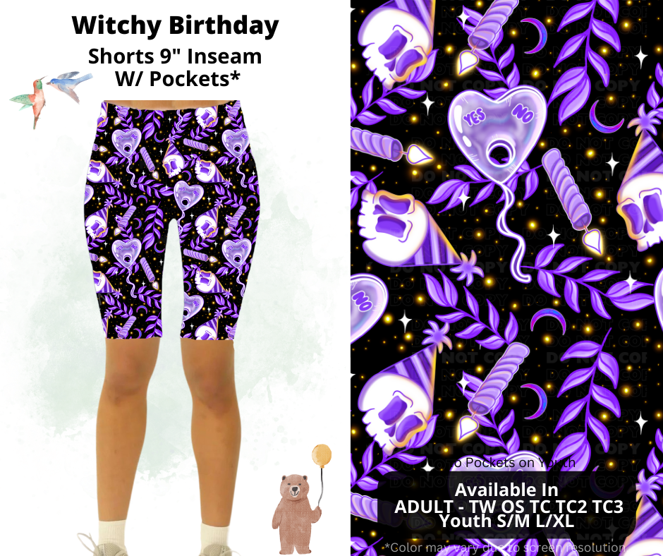 Preorder Custom Styles - Witchy Birthday - Closes 19 Feb - ETA late May 2025