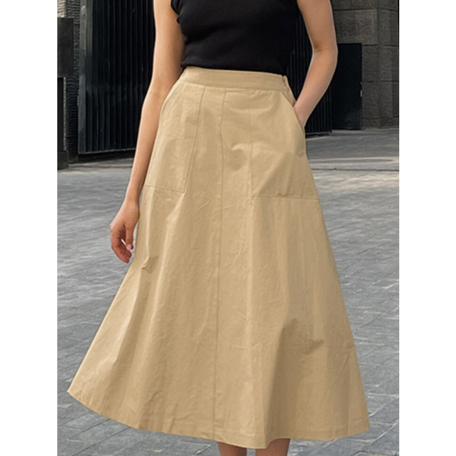 A-Line Pocket Skirt Apparel and Accessories