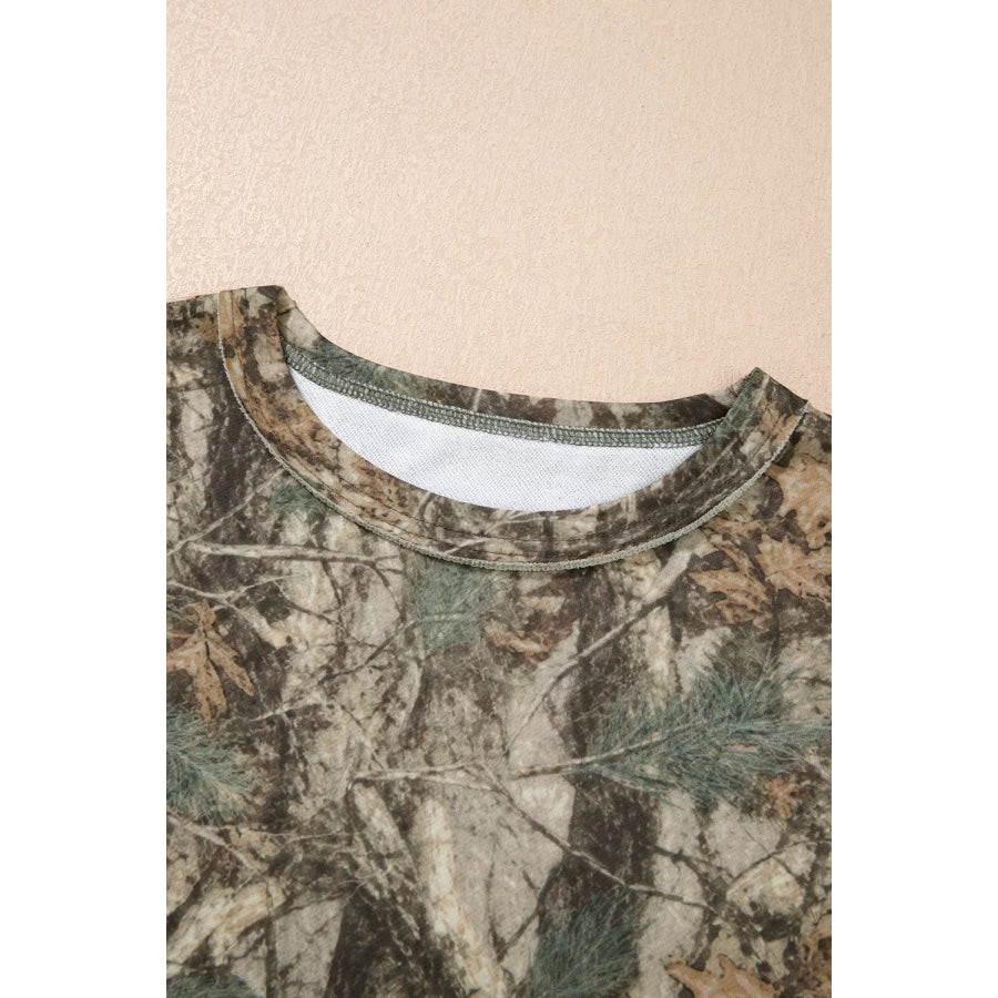Abstract Print Long Sleeve Pant Set Apparel and Accessories