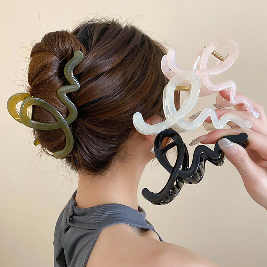 Acrylic Hair Claw Clip Apparel and Accessories