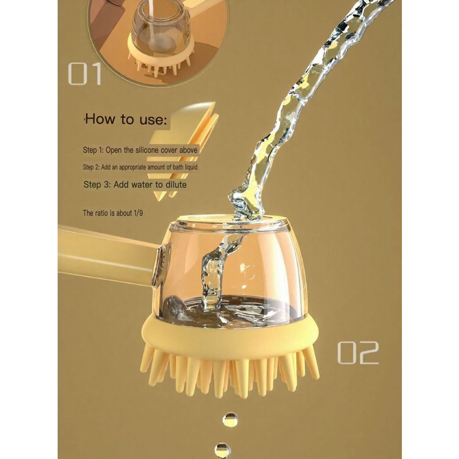 Add Liquid Pet Bath Brush Apparel and Accessories