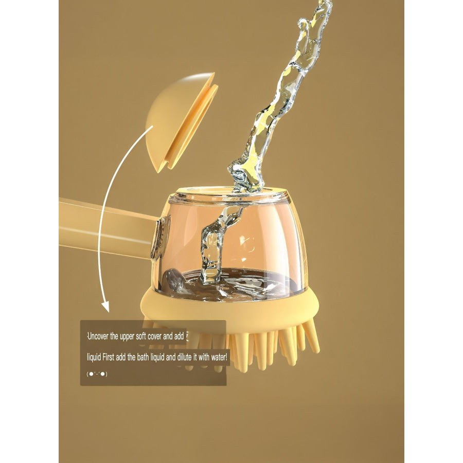 Add Liquid Pet Bath Brush Apparel and Accessories