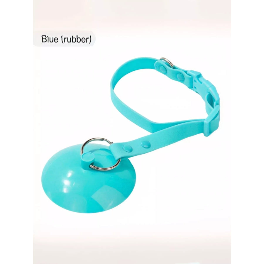 Adjustable Breakaway Cat Collar with Suction Cup Leash Aqua / ONESIZE Apparel and Accessories