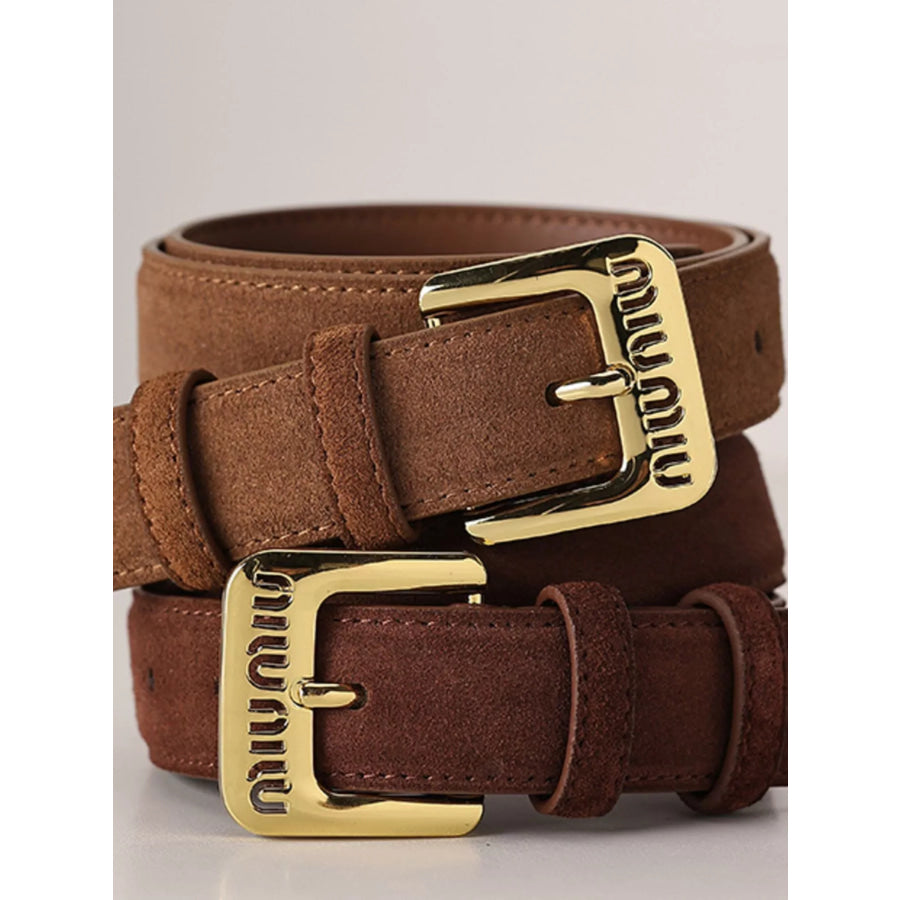 Adjustable Buckle Belt Apparel and Accessories
