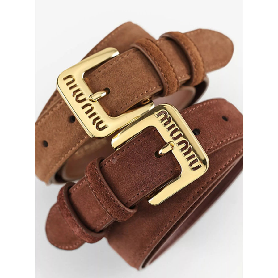 Adjustable Buckle Belt Apparel and Accessories