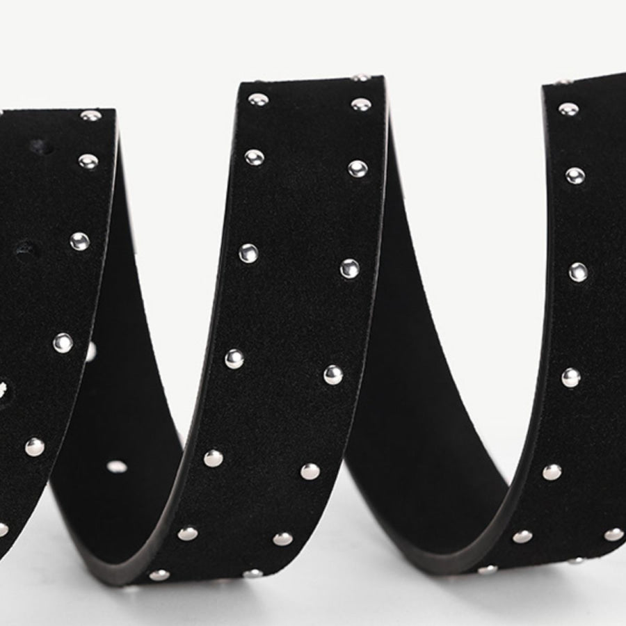 Adjustable Fit Studded Belt Apparel and Accessories