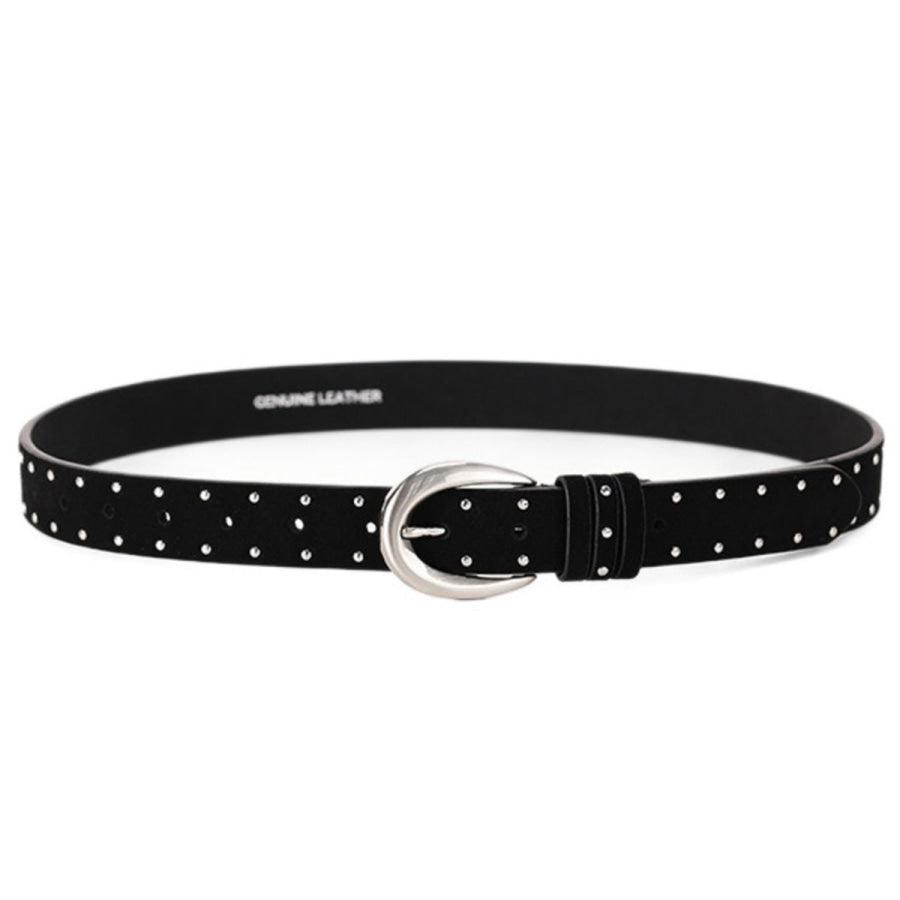 Adjustable Fit Studded Belt Apparel and Accessories