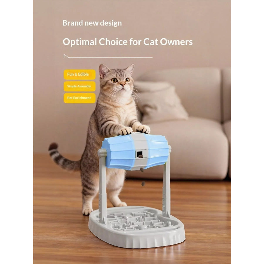 Adjustable Height Pet Feeding Station Blue 1 / ONESIZE Apparel and Accessories
