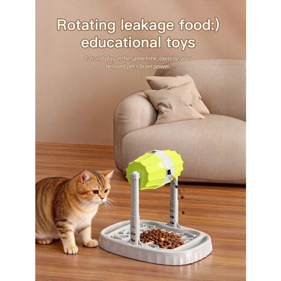 Adjustable Height Pet Feeding Station Green 1 / ONESIZE Apparel and Accessories