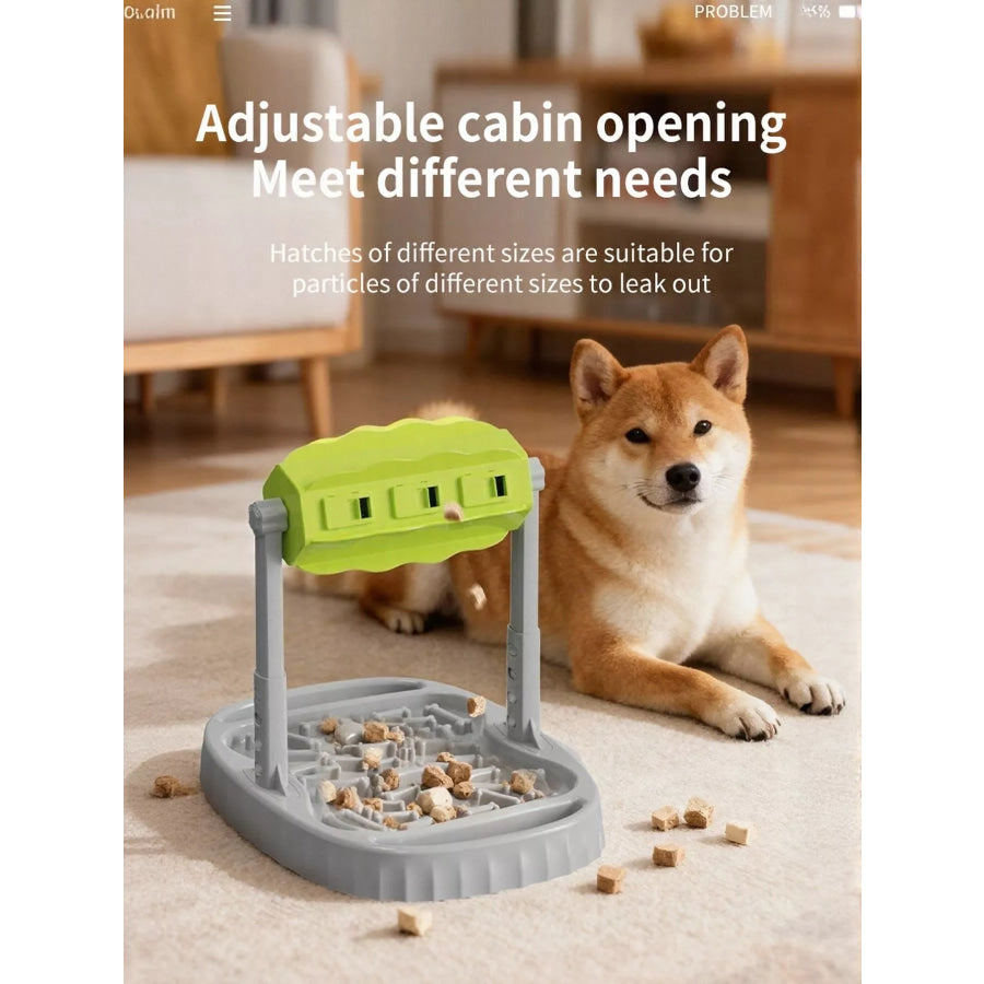 Adjustable Height Pet Feeding Station Green 2 / ONESIZE Apparel and Accessories