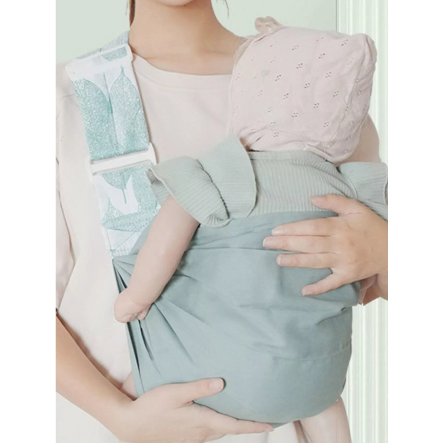 Adjustable Printed Baby Sling Gum Leaf / One Size Apparel and Accessories