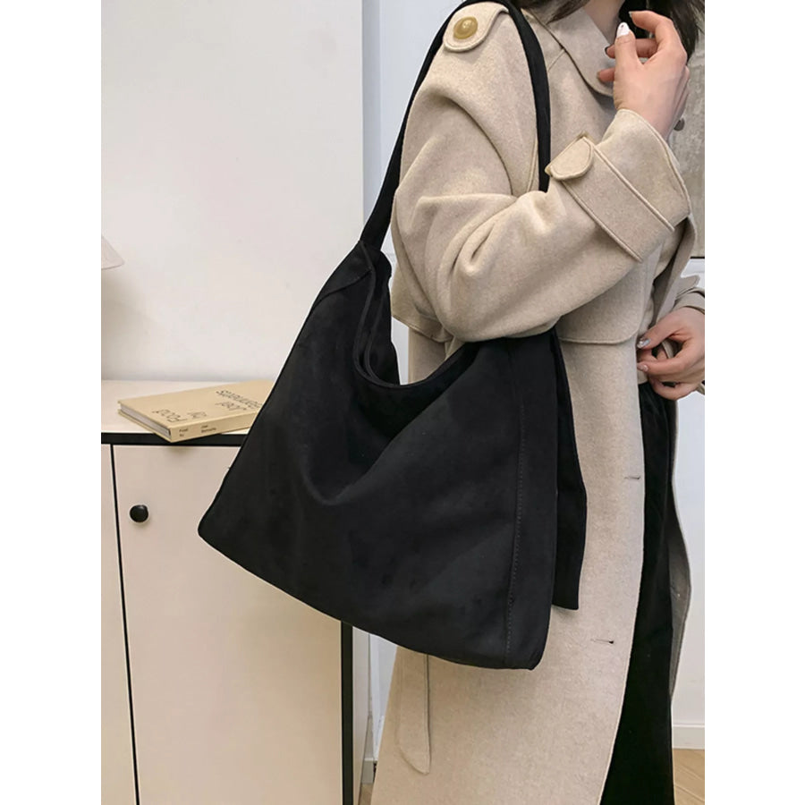 Adjustable Strap Crossbody Bag Black / One Size Apparel and Accessories