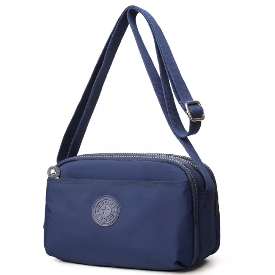 Adjustable Strap Crossbody Bag Blue / ONESIZE Apparel and Accessories