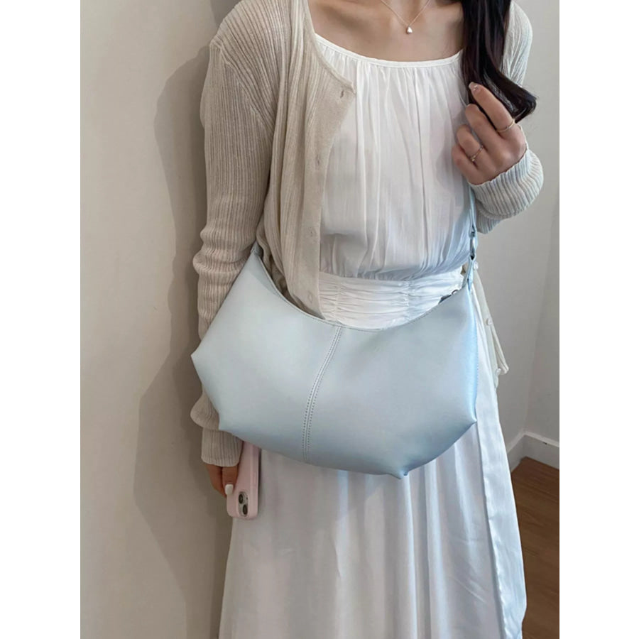 Adjustable Strap Crossbody Bag Blue / onesize Apparel and Accessories