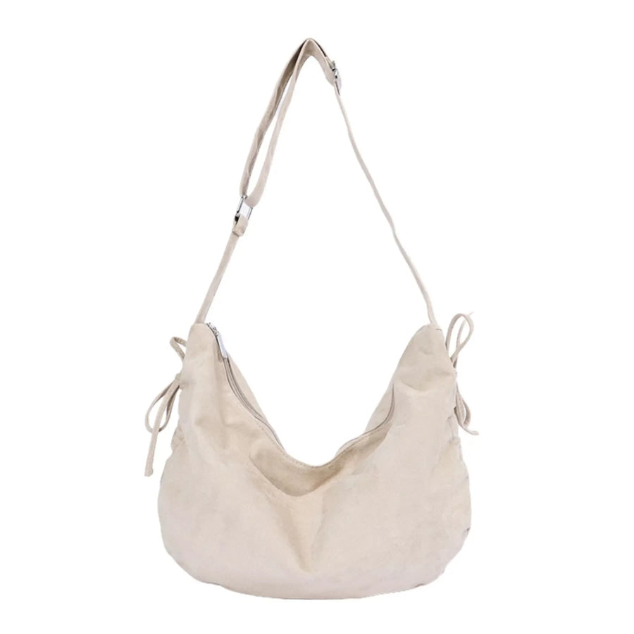 Adjustable Strap Crossbody Bag Off-white / onesize Apparel and Accessories
