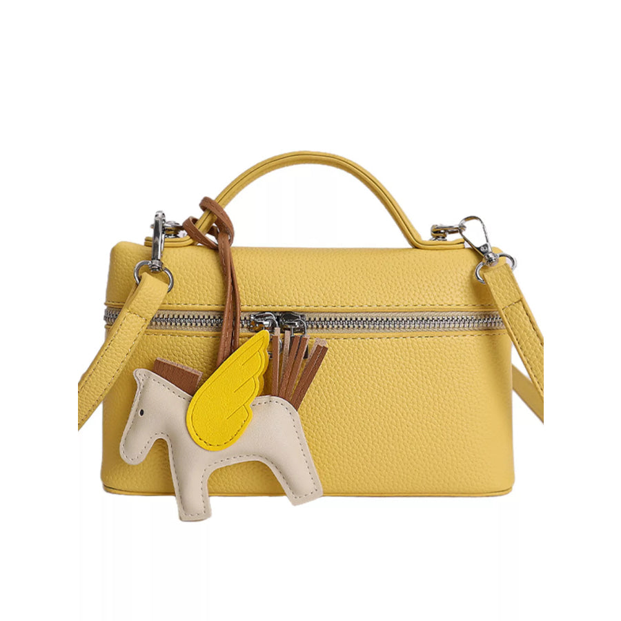 Adjustable Strap Crossbody Bag Yellow / One Size Apparel and Accessories