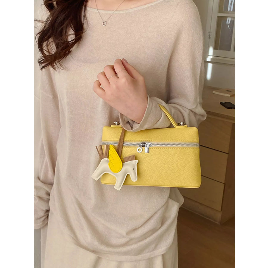 Adjustable Strap Crossbody Bag Yellow / One Size Apparel and Accessories