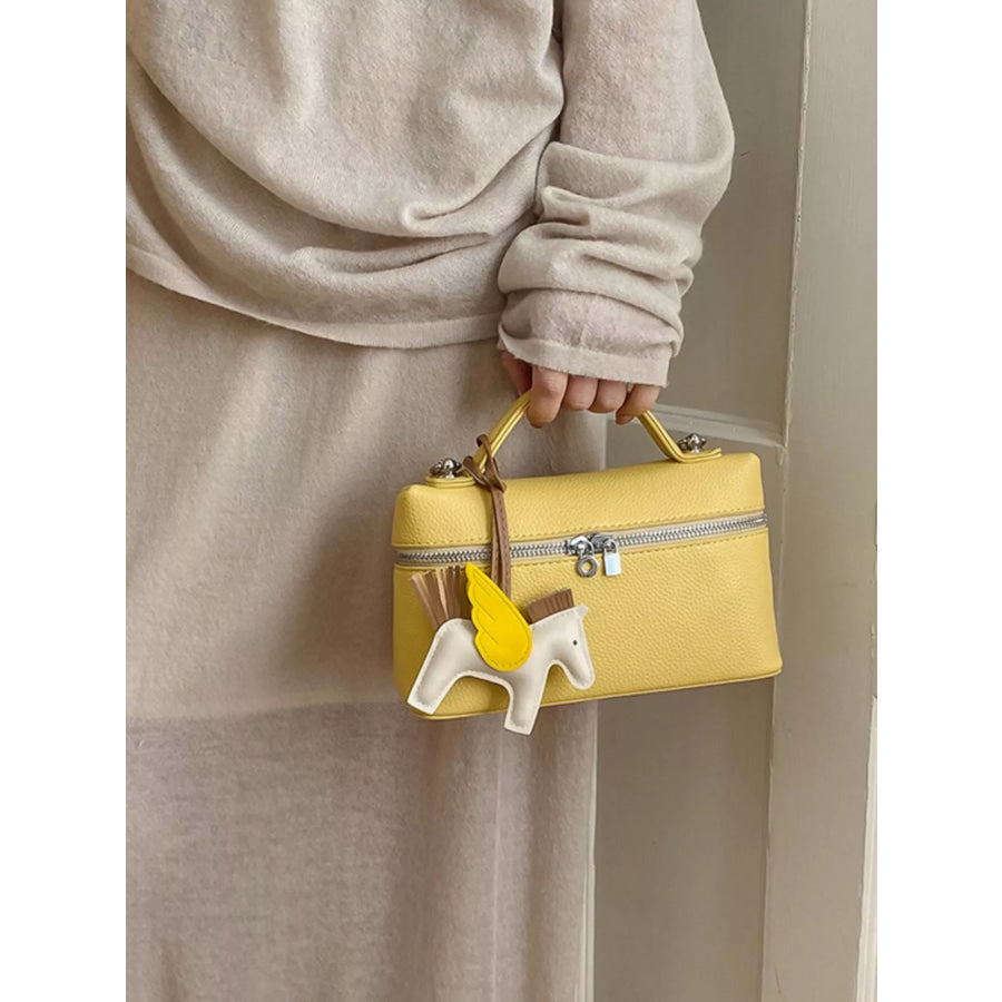 Adjustable Strap Crossbody Bag Yellow / One Size Apparel and Accessories