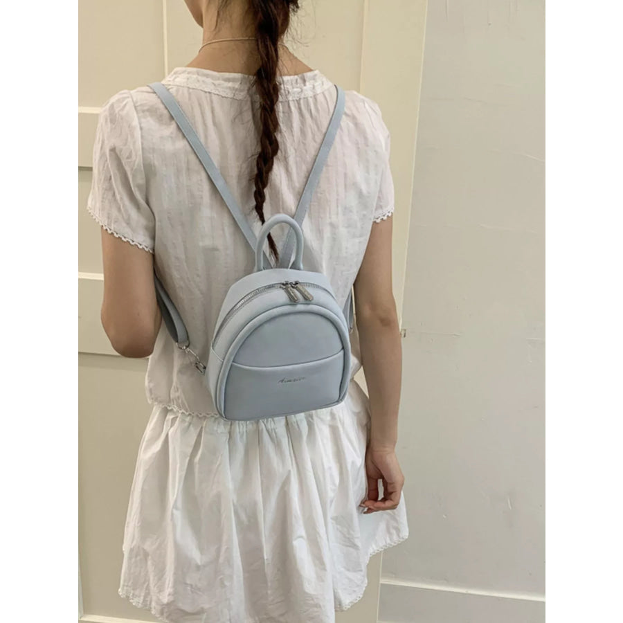 Adjustable Strap Mini Backpack Bag Apparel and Accessories