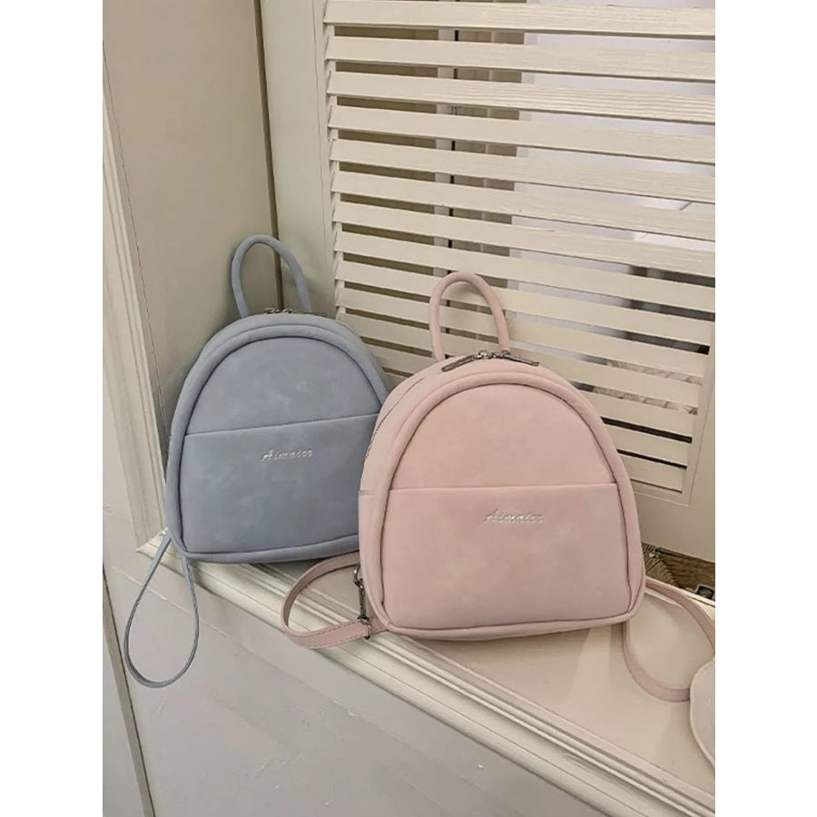 Adjustable Strap Mini Backpack Bag Apparel and Accessories