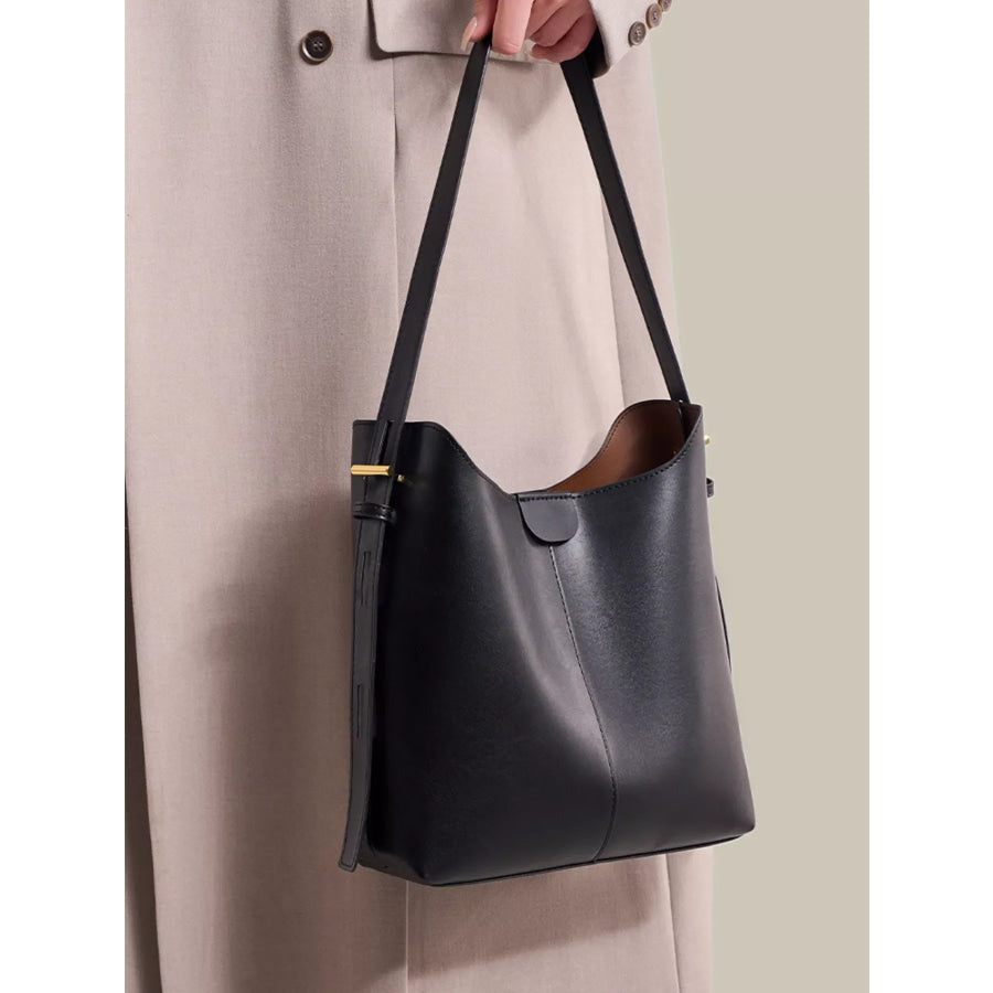 Adjustable Strap Shoulder Bag Black / onesize Apparel and Accessories