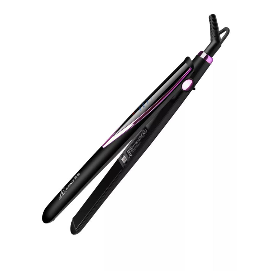 Adjustable Temperature Control Hair Straightener Red-Violet / European plug Apparel and Accessories