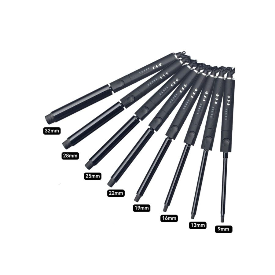 Adjustable Temperature Curling Iron 9mm / European plug Apparel and Accessories
