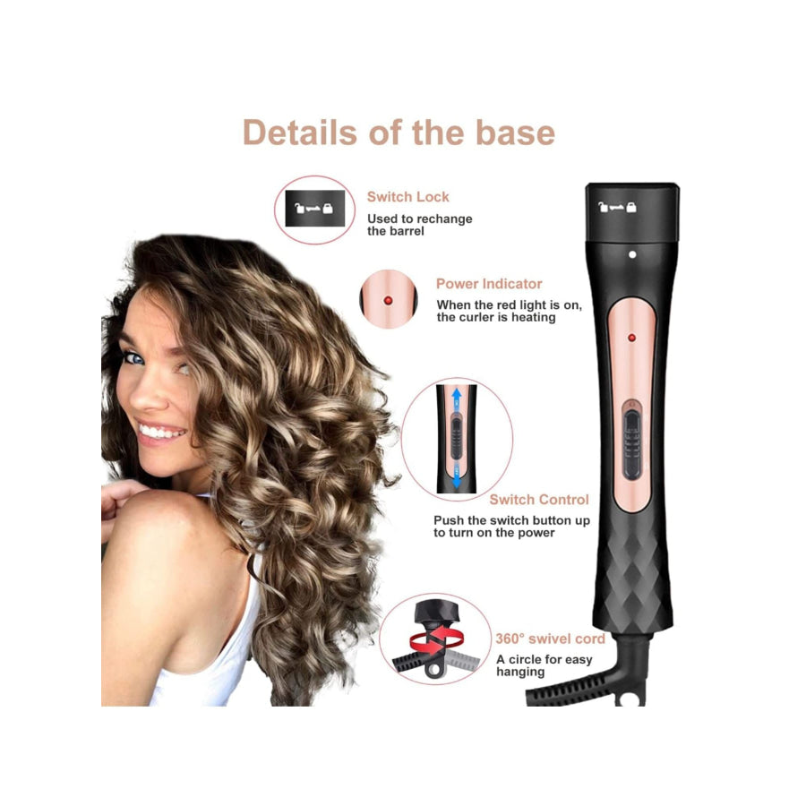 Adjustable Temperature Curling Iron Apparel and Accessories