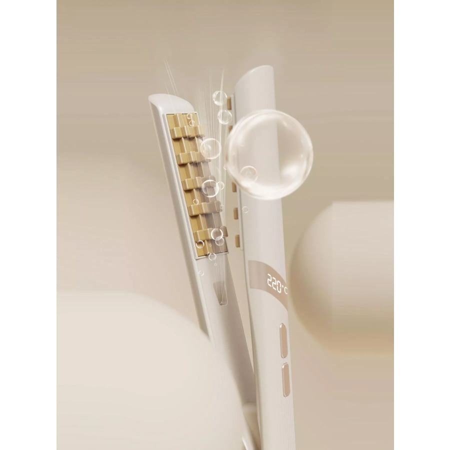 Adjustable Temperature Curling Iron Beige / European plug Apparel and Accessories