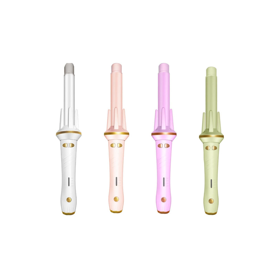 Adjustable Temperature Curling Iron Pink / North American plug Apparel and Accessories