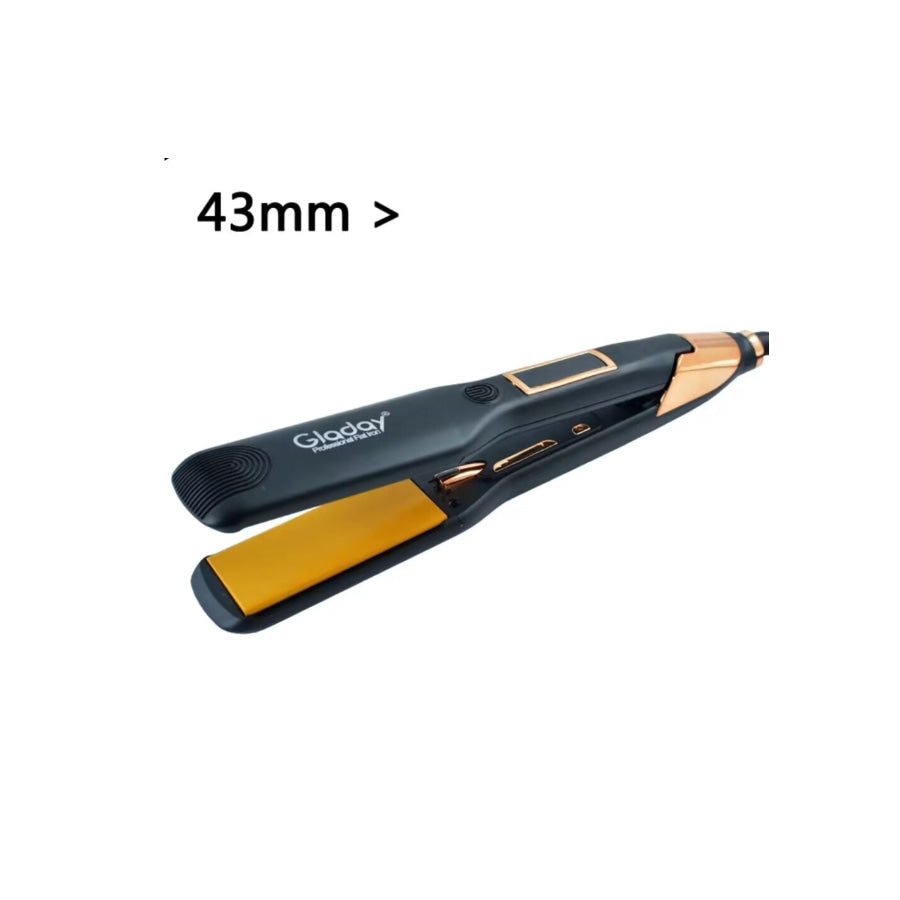 Adjustable Temperature Hair Straightener 43mm large / European plug Apparel and Accessories