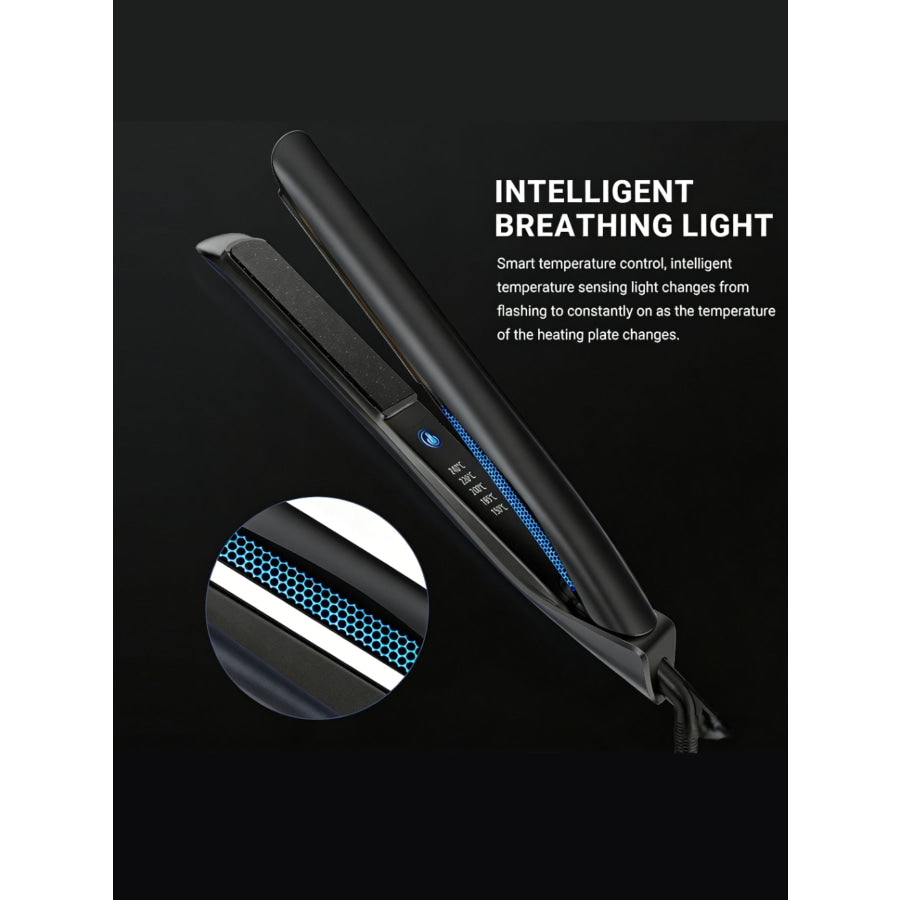Adjustable Temperature Hair Straightener Black / North American plug Apparel and Accessories